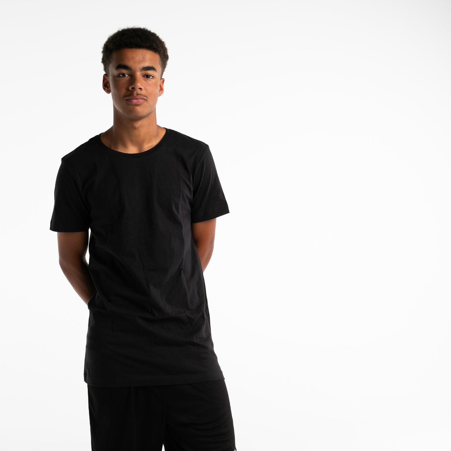 Plain Black tee