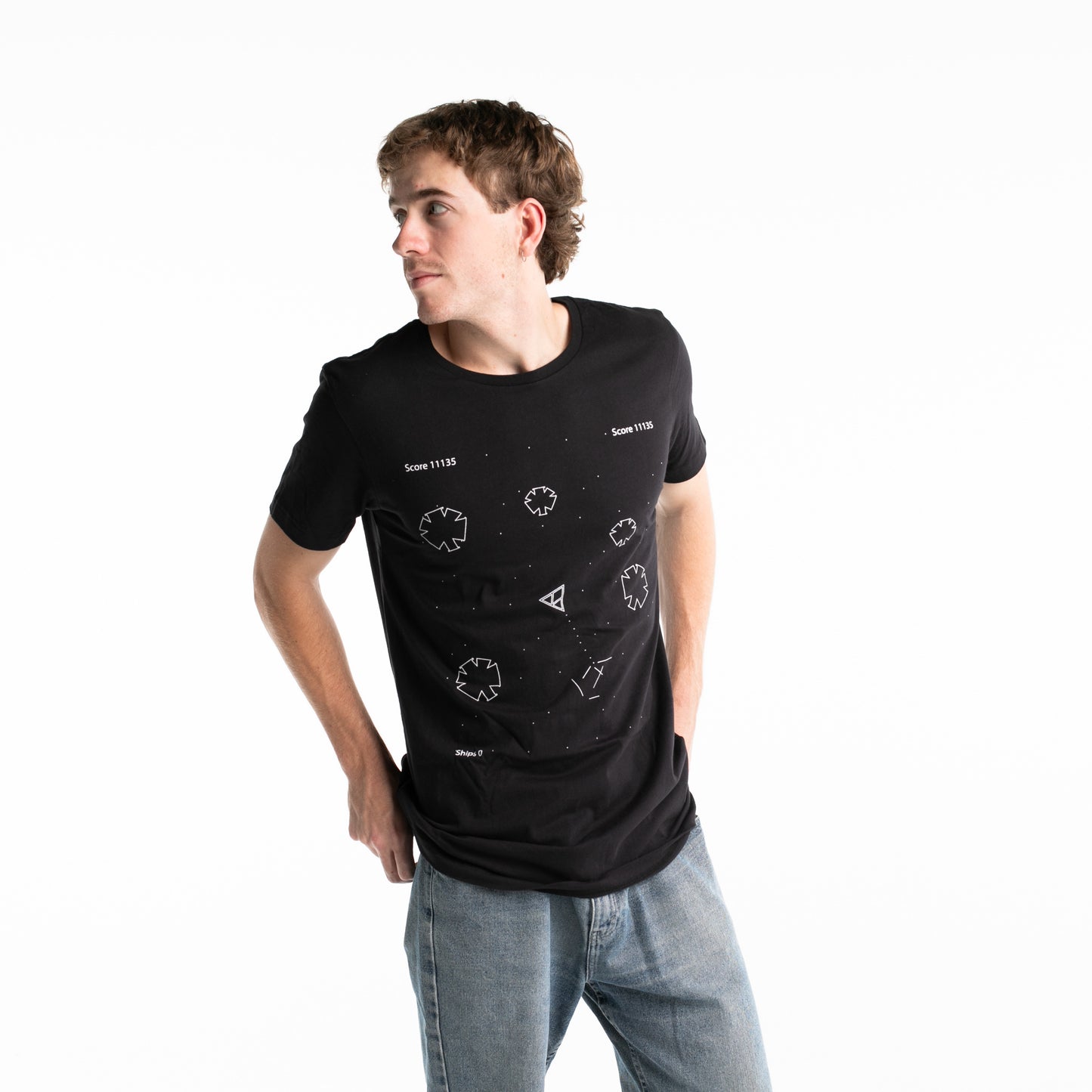 Asteroids tee