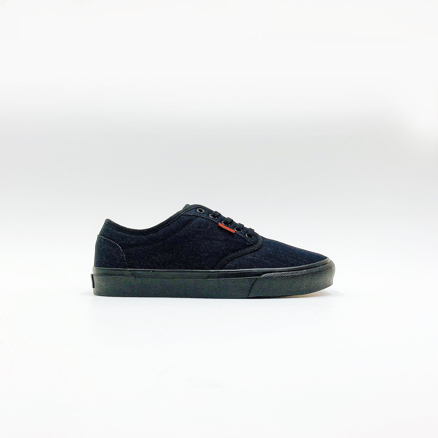 Winston Mk 2 Black Denim/ Black Foxing.